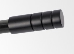 Jaja Garnýž 19mm černá Techno jednotyčová simple 320cm
