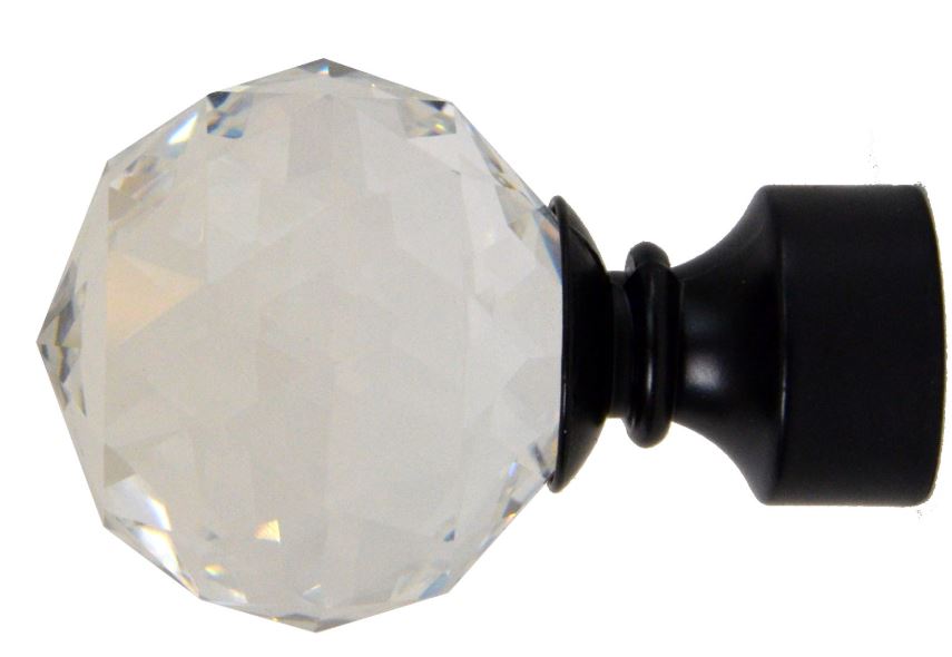 Jaja Garnýž 19mm černá Crystal Guľa jednotyčová 320cm